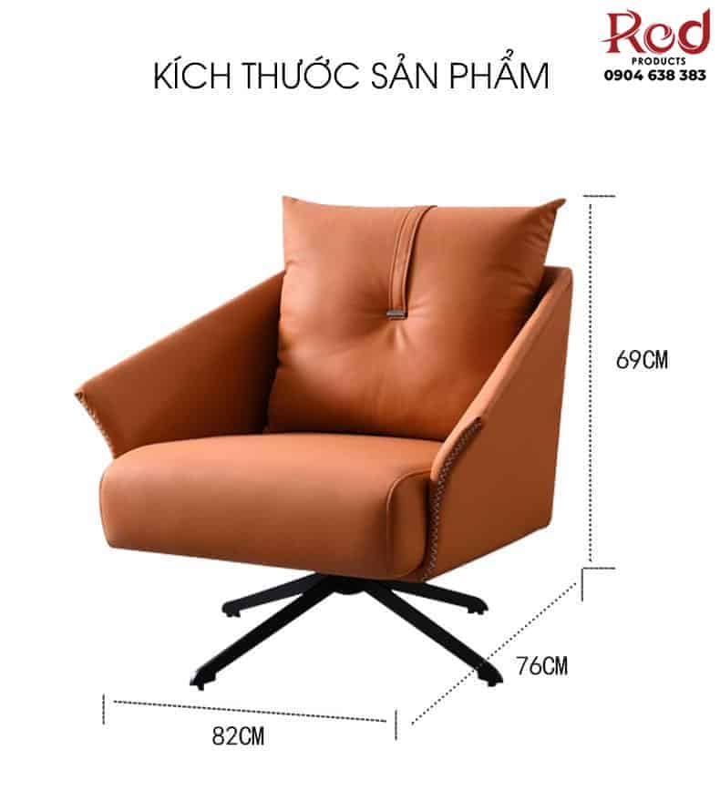 Ghế sofa bằng da sang trọng kiểu Ý BS18 11