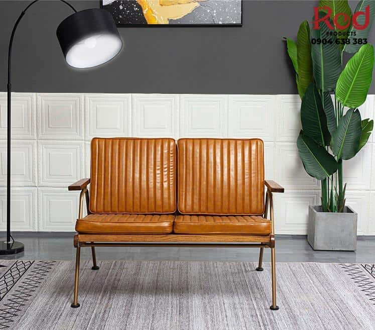 Ghế sofa da cổ điển kiểu Mỹ đọc sách uống cafe MD14 7