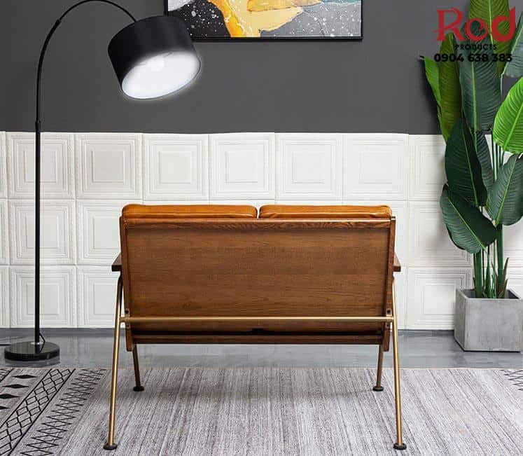 Ghế sofa da cổ điển kiểu Mỹ đọc sách uống cafe MD14 12