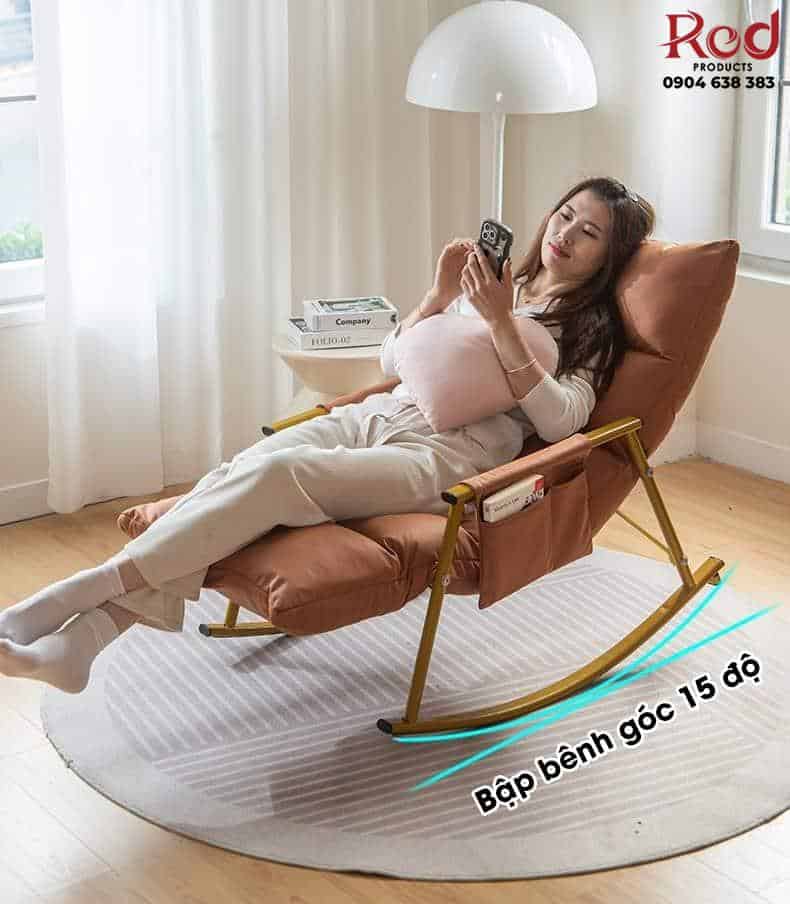 Ghế sofa lười bập bênh chống nước cao cấp SM3811 10