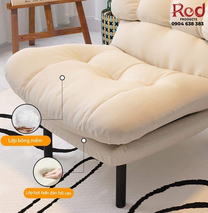 Ghế sofa lười gấp lưng kèm đôn LR7001 8