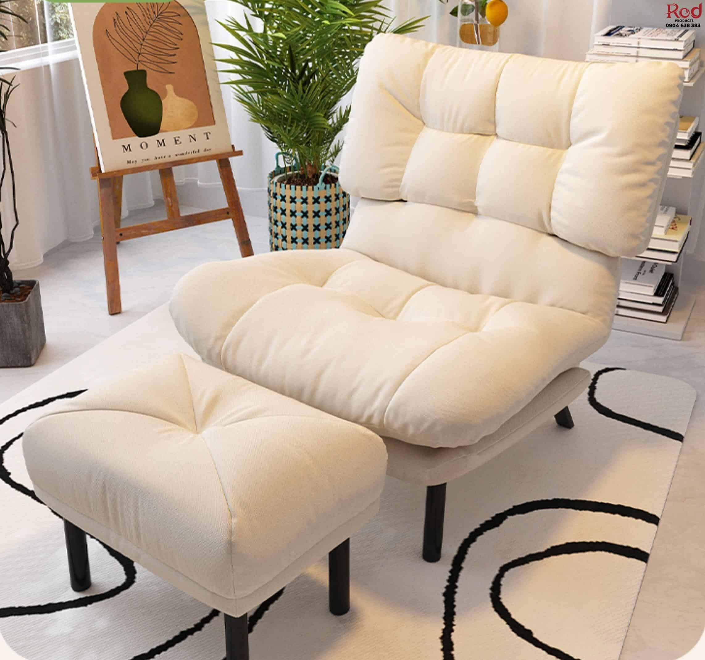 Ghế sofa lười gấp lưng kèm đôn LR7001 4