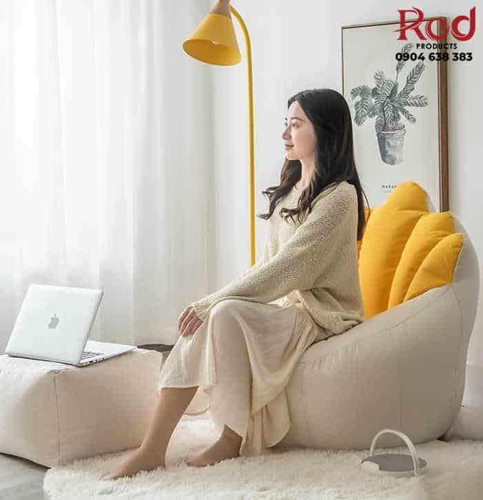 Ghế sofa lười hạt xốp hình vương miện SM5088 8