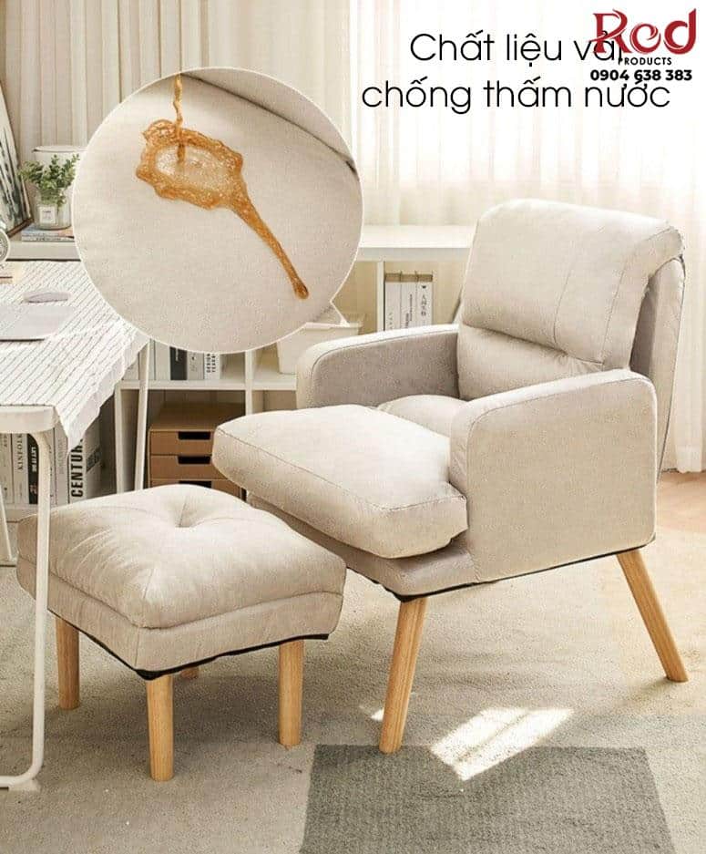 Ghế sofa lười thư giãn đọc sách kèm đôn WS6095 7