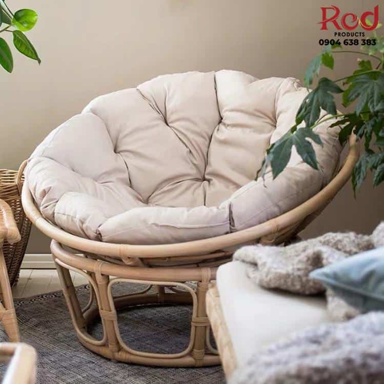 Ghế sofa mây Papasan thư giãn đọc sách TY7032 7