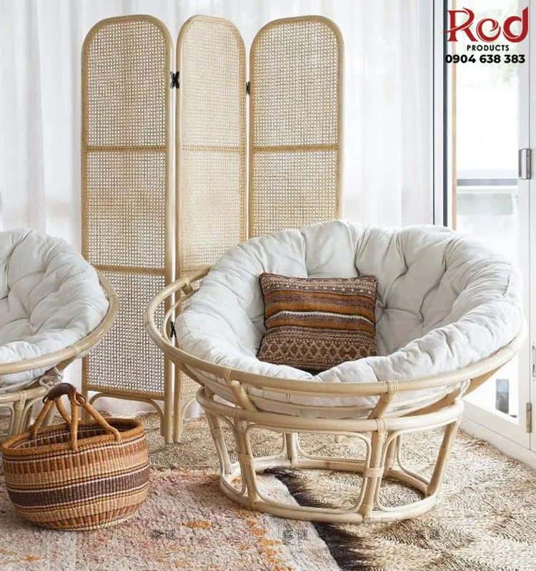 Ghế sofa mây Papasan thư giãn đọc sách TY7032 9