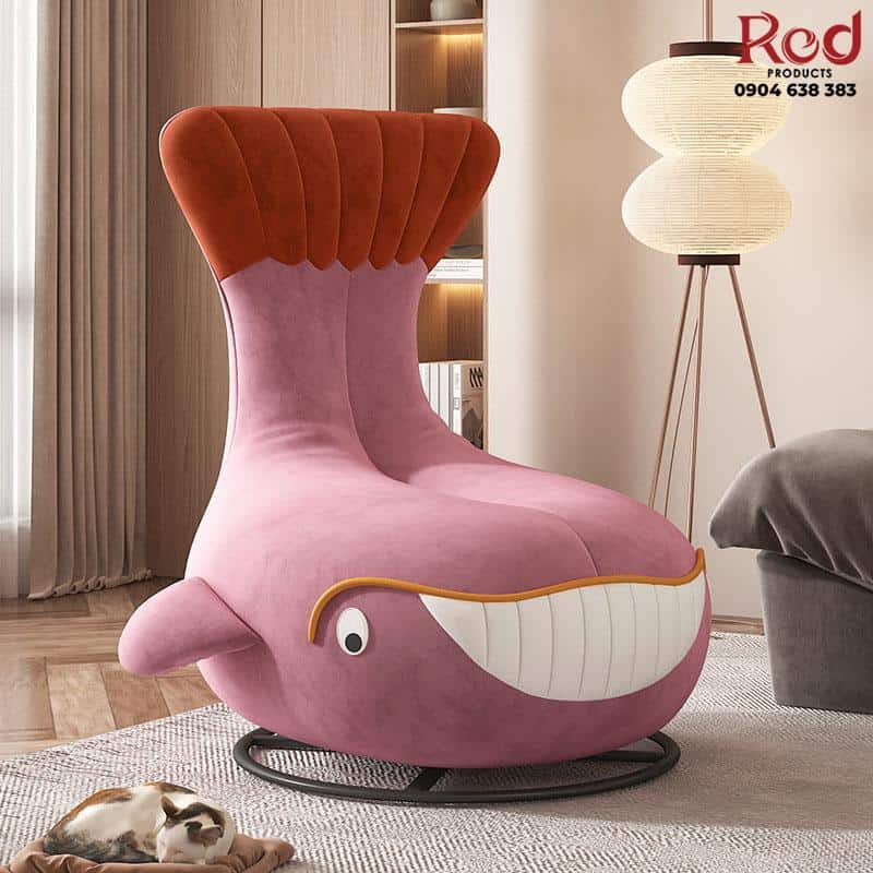 Ghế sofa baby shark đế xoay 360 độ TM132 6