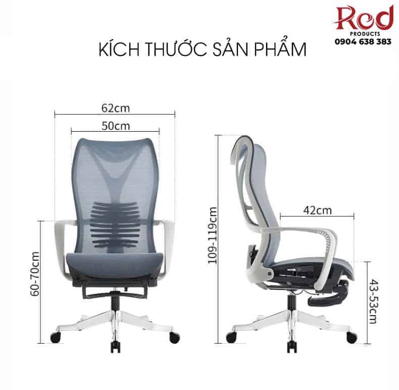 Ghế văn phòng cao cấp tựa lưng công thái học ZY050 14