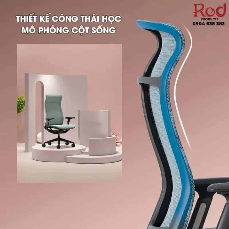 Ghế xoay văn phòng công thái học cao cấp V5-GH-02 8