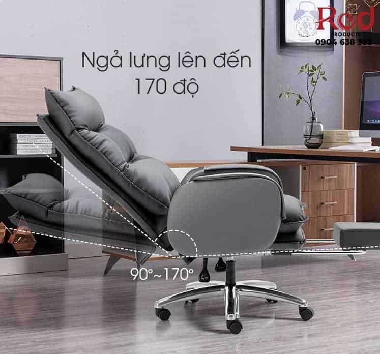 Ghế xoay văn phòng ngả lưng có gác chân ZA5613 11