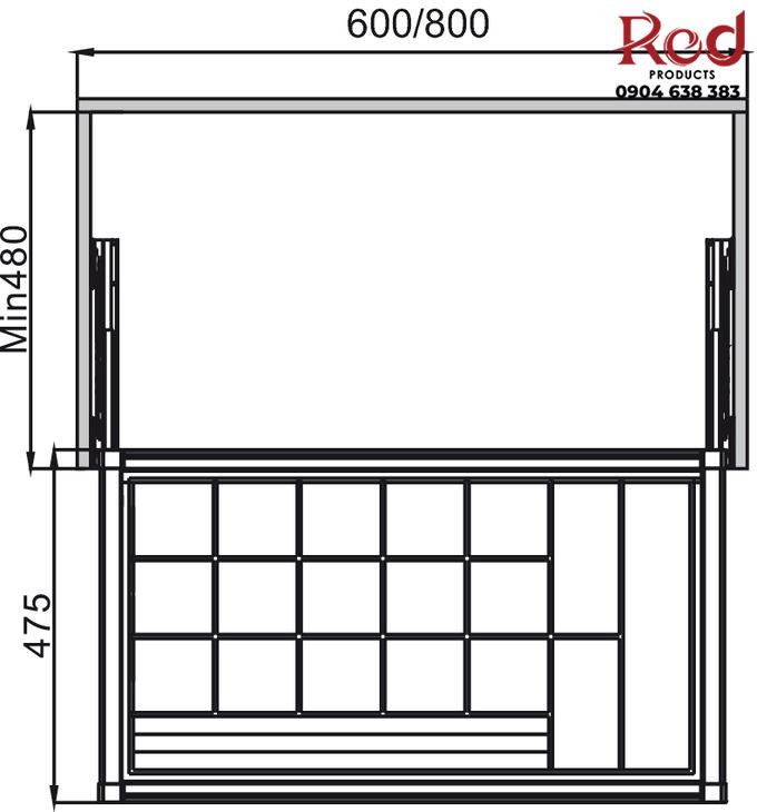 Giá để đồ trang sức âm tủ Hafele