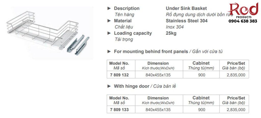 Giá để dung dịch tẩy rửa cho tủ bếp Imundex-7809132 6