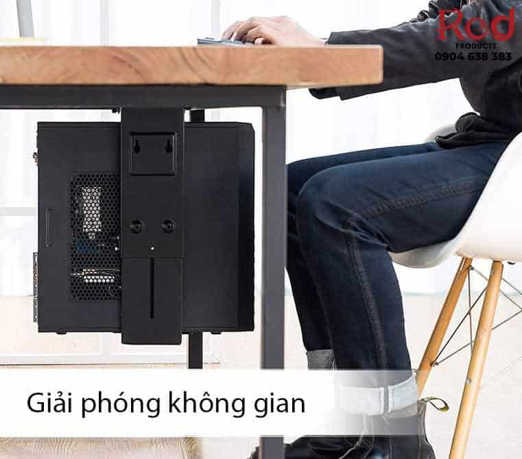 Giá đỡ CPU gắn bàn làm việc XC803 6