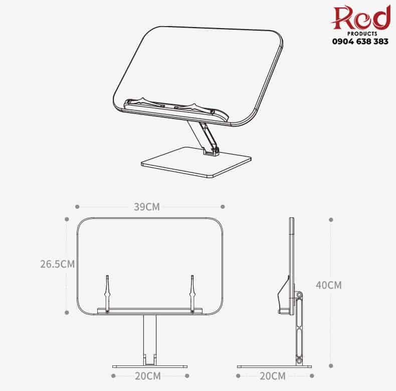 Giá đỡ đọc sách chống cận thông minh RD4346 13