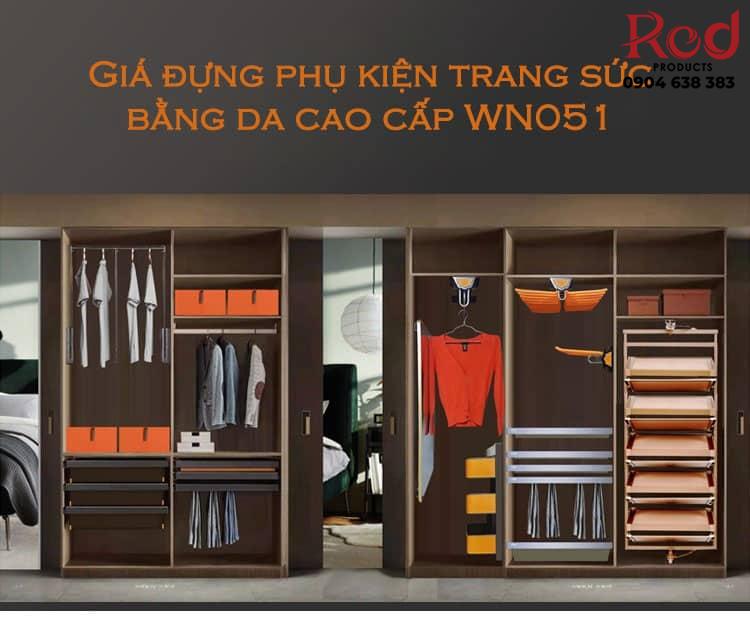 Giá đựng phụ kiện trang sức bằng da YLF.WN051 9