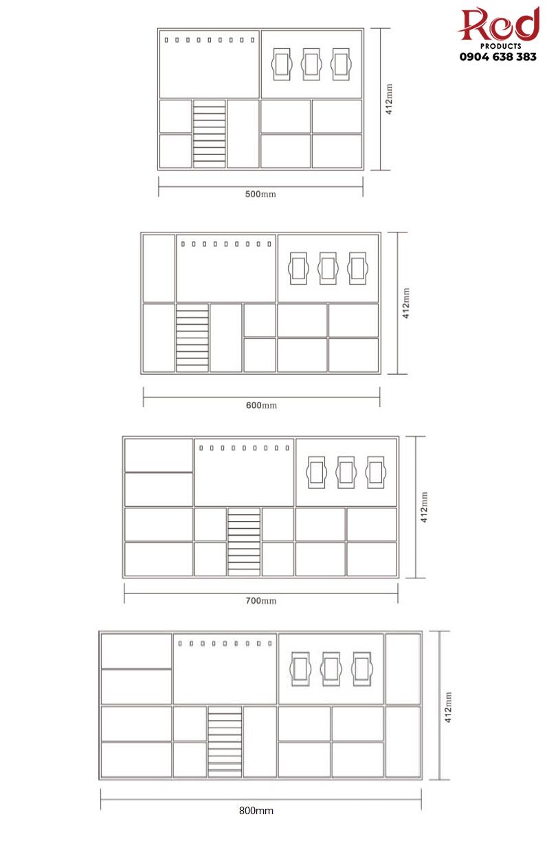 Giá đựng trang sức phụ kiện sang trọng RBL1787 7