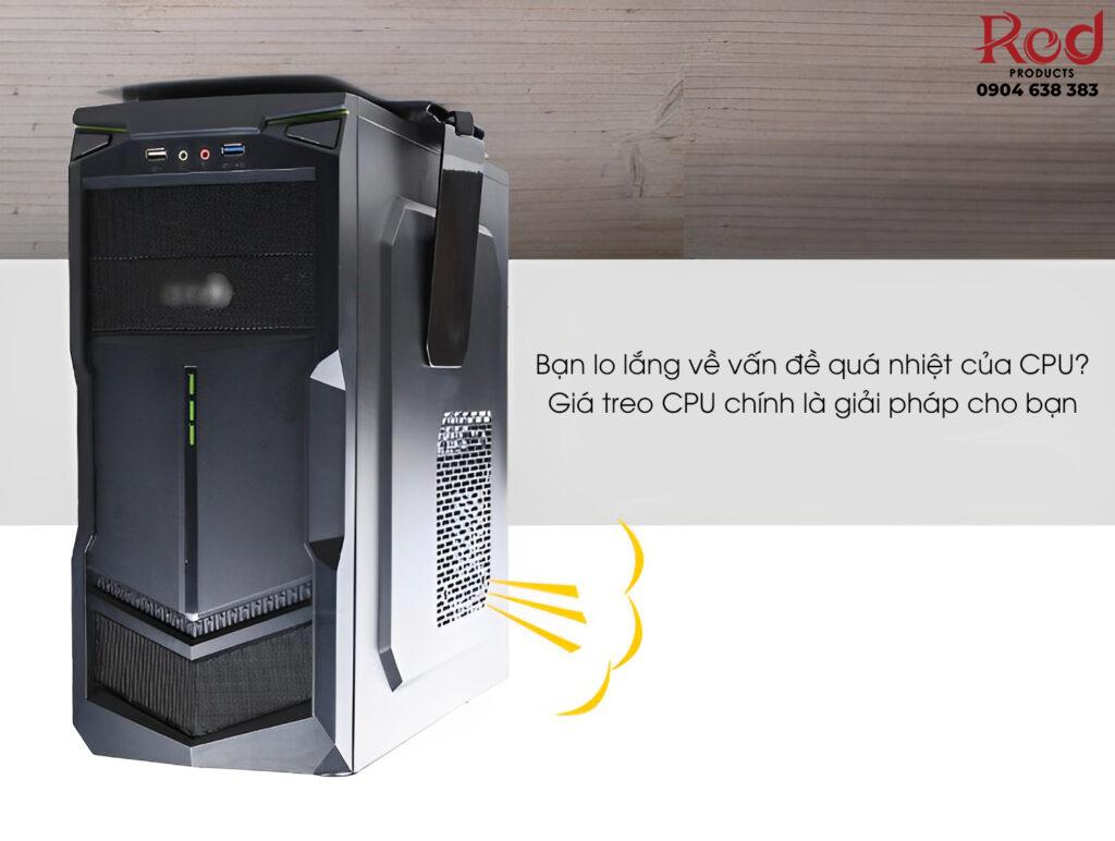 Giá treo CPU gắn âm bàn cho văn phòng BL5 4