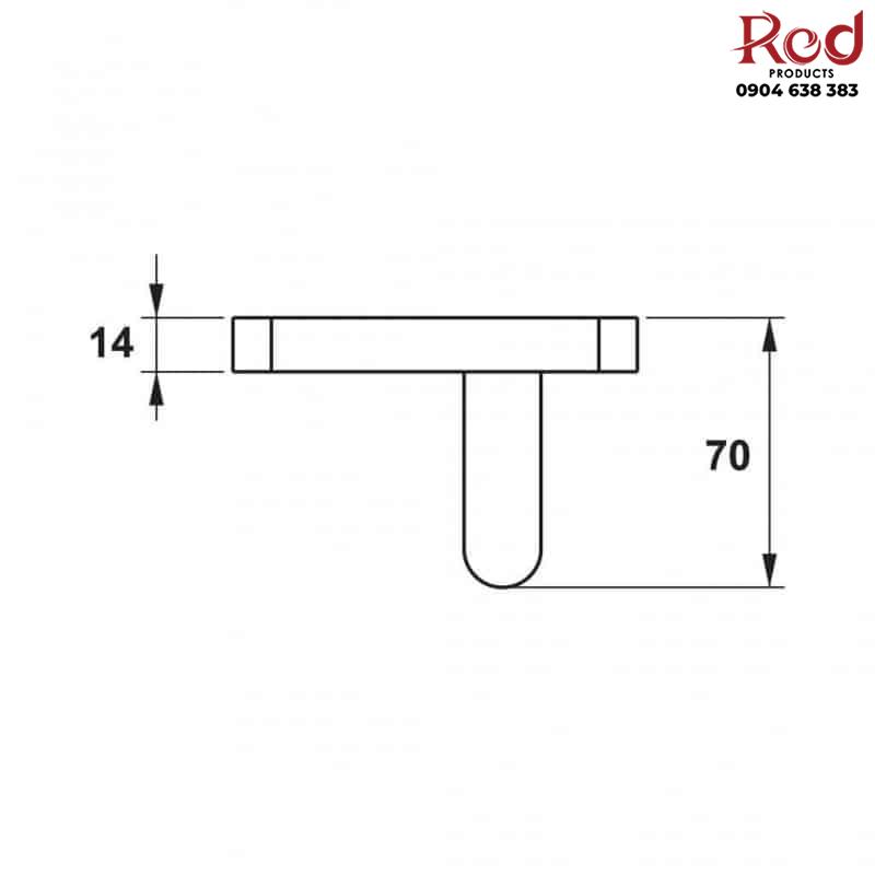 Giá treo giấy vệ sinh mặt kính đen Hafele 495.80.233 7