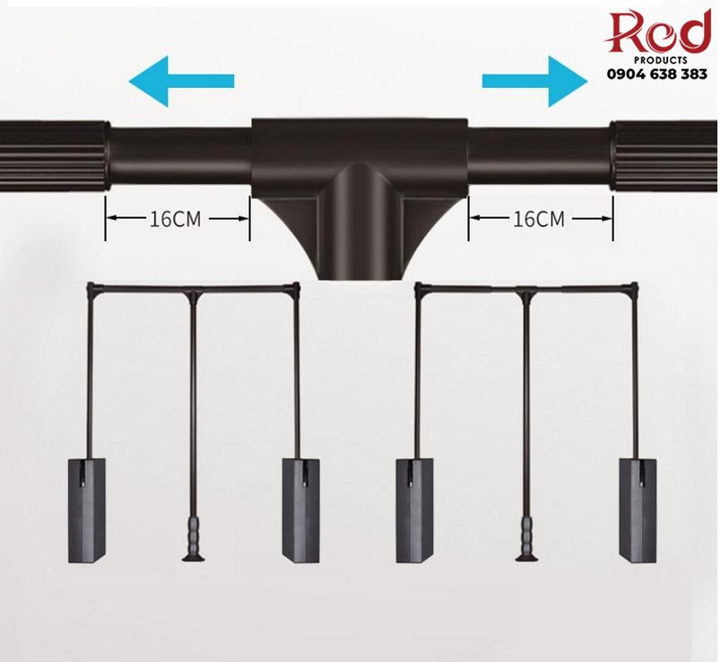 Giá treo quần áo nâng hạ giảm chấn RBL8088 6