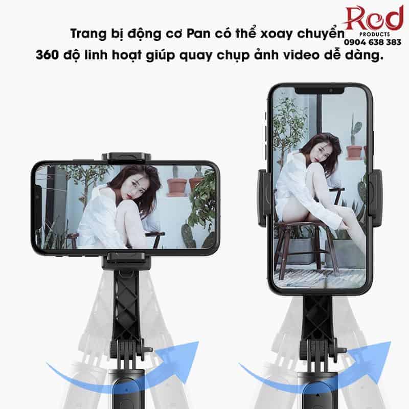 Gimbal điện thoại chống rung quay Vlog Q08 8