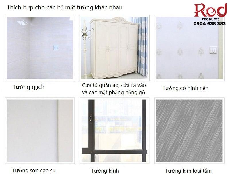 Gương dán tường Acrylic trong suốt WIH9163 9