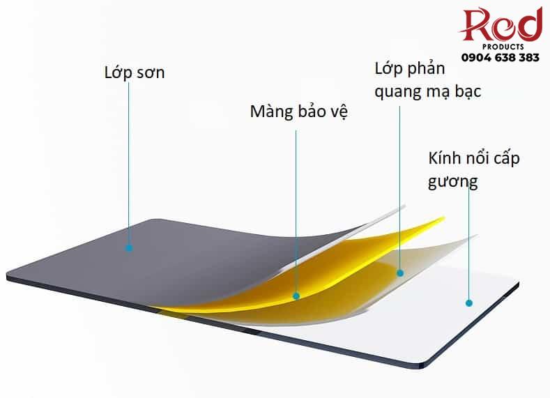 Gương phòng tắm treo tường độ nét cao WIH4488 7