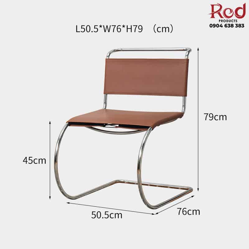 Ghế ăn tựa lưng cao cấp Mr Lounge Chair MIN709 12