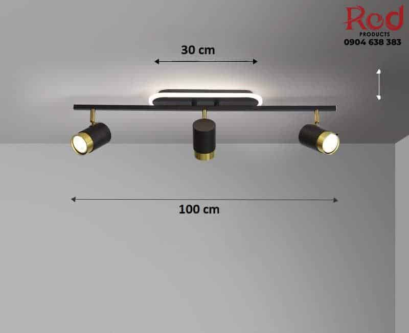 Đèn trần phòng trưng bày màu đen hiện đại ZH.HMXD058BL 16
