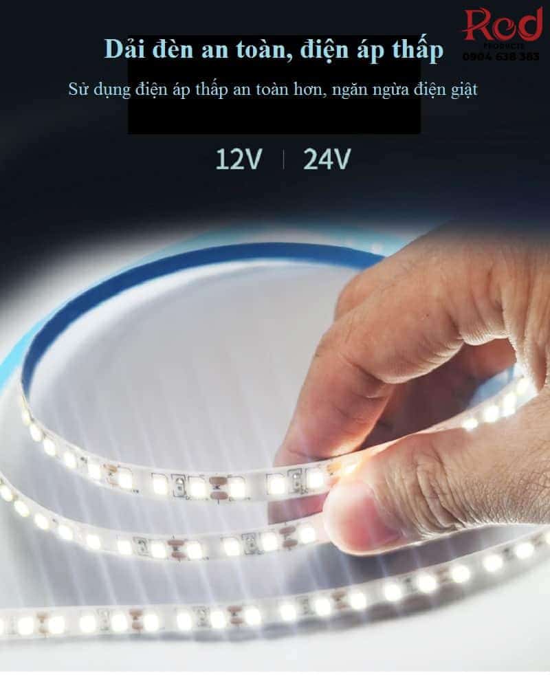 Dây led 2835 24V độ sáng cao IOU-001A