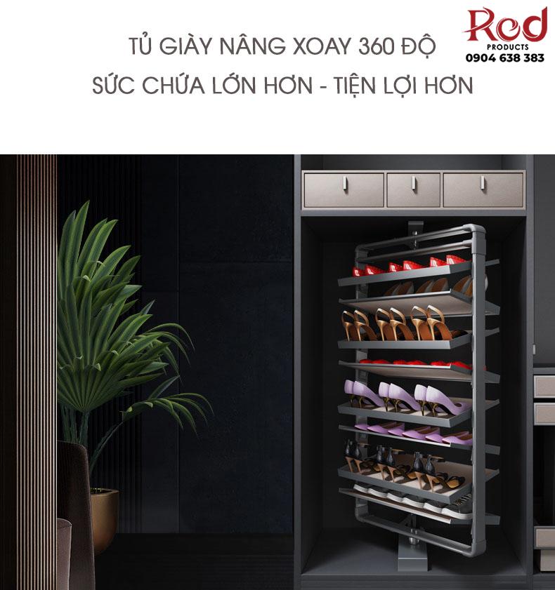 Kệ để giày khung hợp kim nhôm xoay 360 độ RBL2619 6