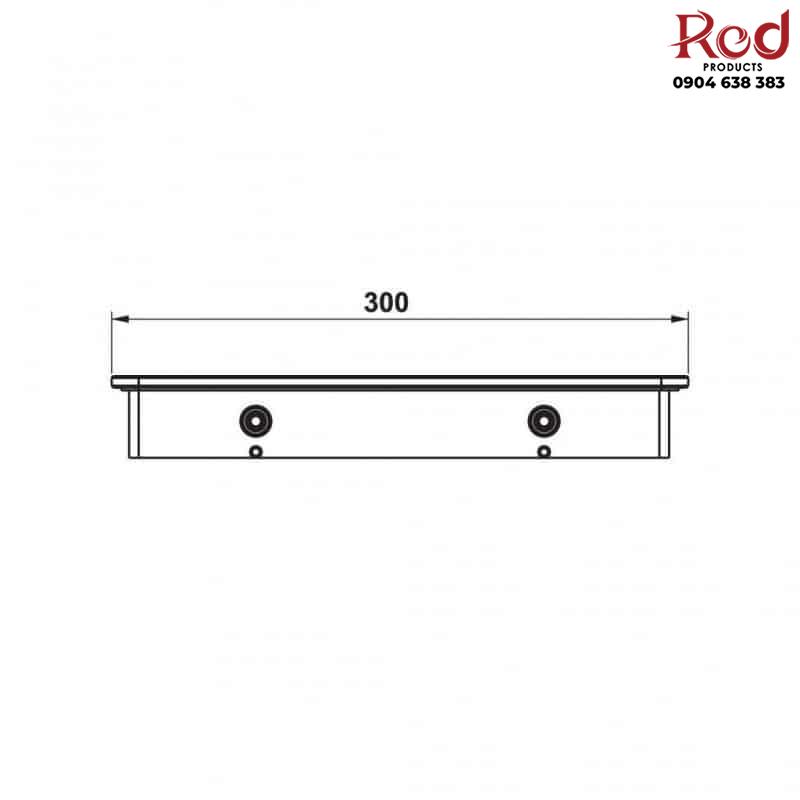 Kệ kính trắng 300 Hafele 495.80.238 10