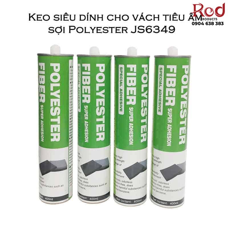 Keo siêu dính cho vách tiêu âm sợi Polyester JS6349 10