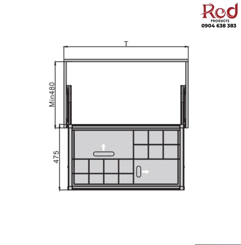 Khay đựng đồ trang sức trong tủ áo Imundex 7904102 1