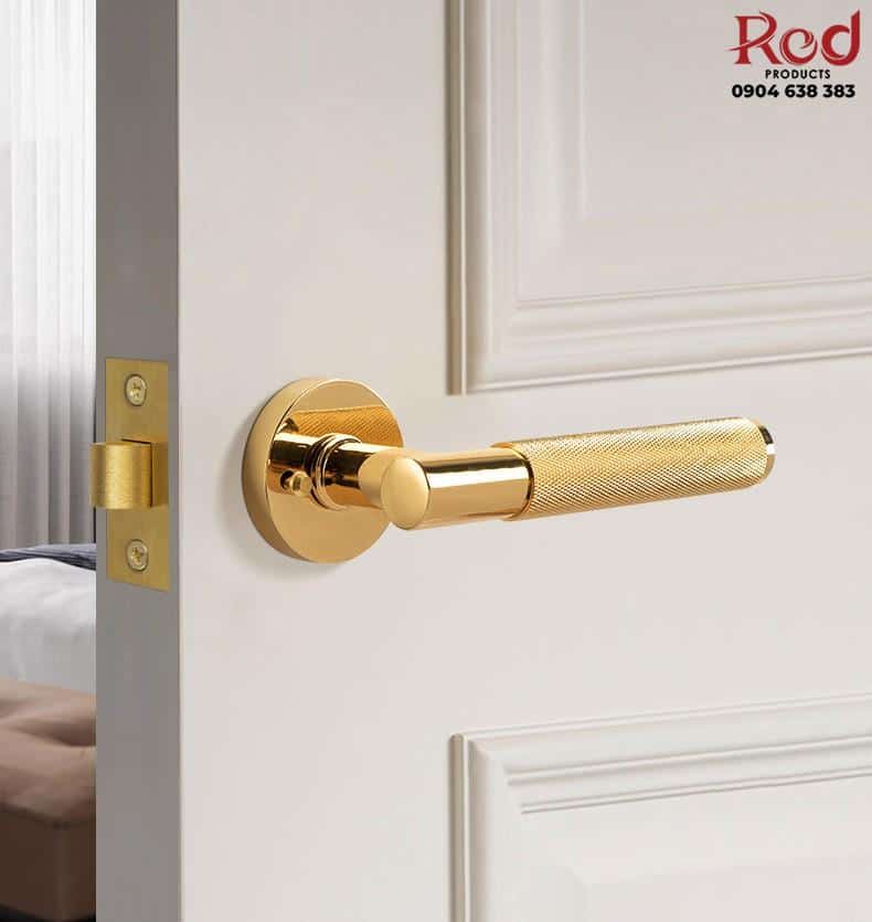 Khóa cửa đồng thau không chìa cho phòng tắm BR770 9