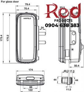 Khóa Bluetooth HAFELE ER5900TCB 3