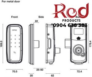 Khóa Bluetooth HAFELE ER5900TCB 5