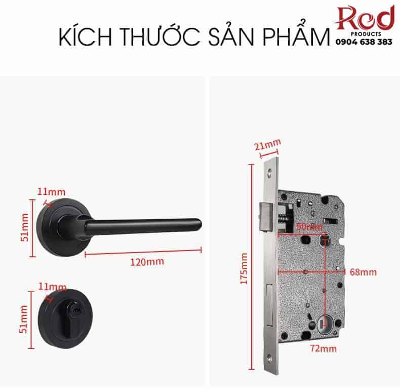 Khóa phân thể hợp kim kẽm cho phòng ngủ F8820 10