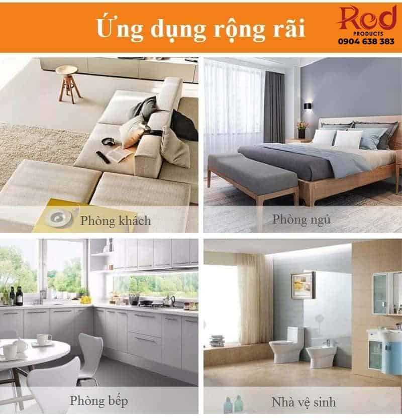 Chốt khóa cửa thông phòng không chìa hiện đại BR2002