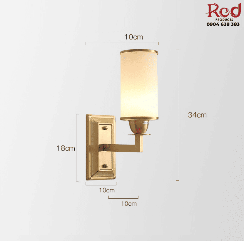 Đèn gắn tường hành lang cổ điển MC557-1W 5