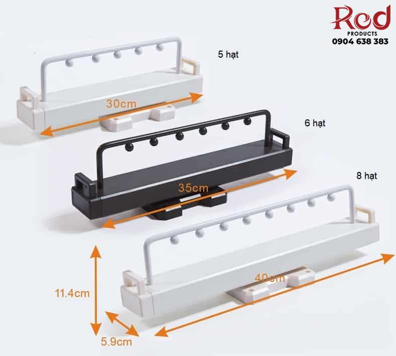 Móc treo quần áo ray trượt âm tủ HL8277B 8