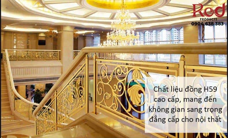 Tay vịn bằng đồng cao cấp nhiều loại YH08312 15