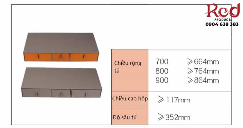 Ngăn kéo hộc đựng trang sức phụ kiện RB1002 9