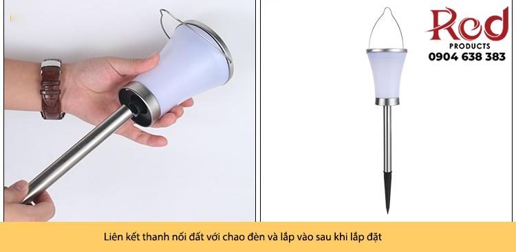 Đèn cột sân vườn năng lượng mặt trời XS2056 17