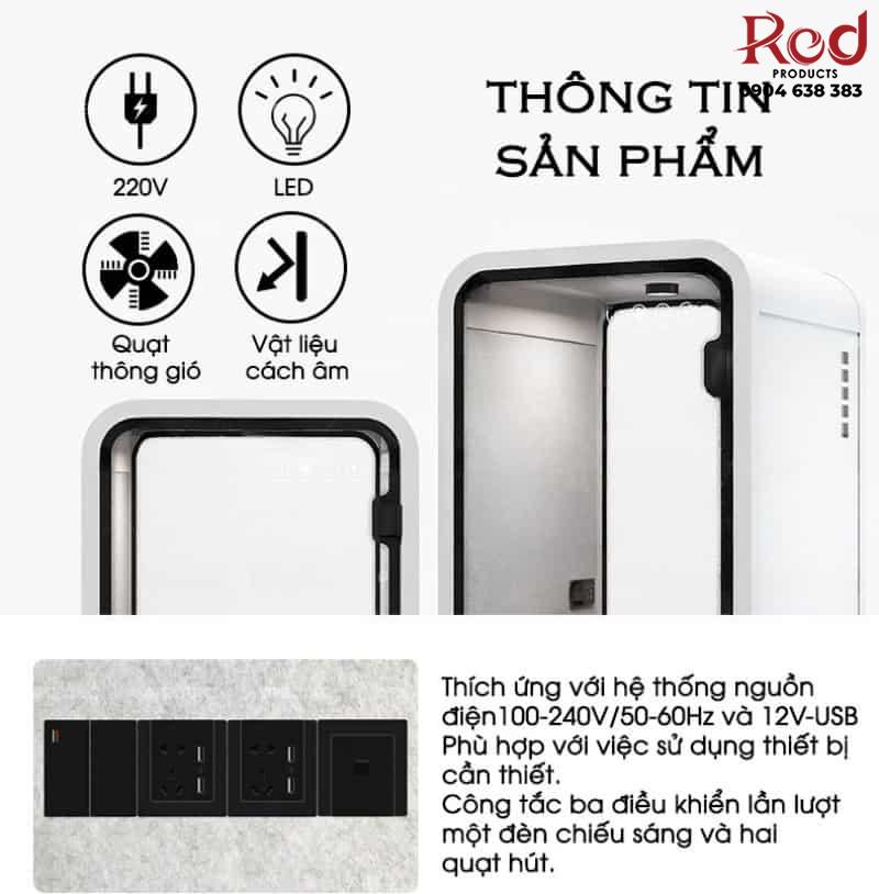 Pod thảo luận họp online cách âm công sở PDOF.L2172 15