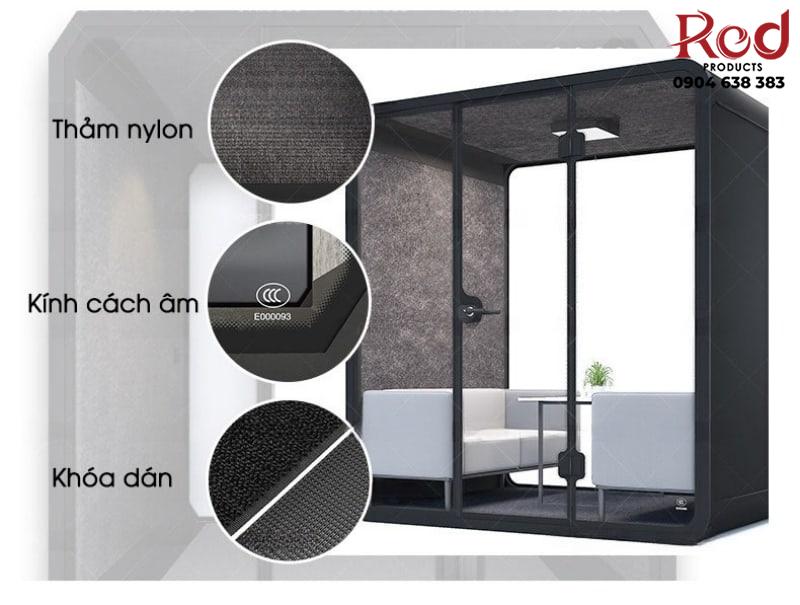 Booth cách âm cho học trực tuyến thu âm PDOF.M1472 21