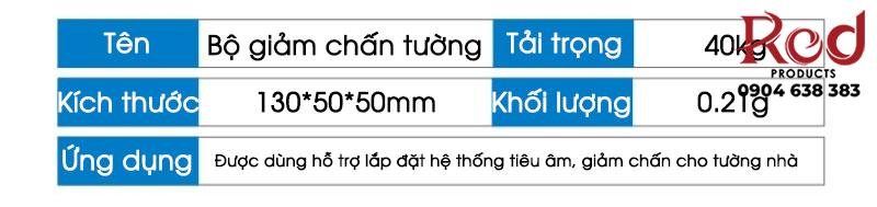 Phụ kiện lò xo giảm chấn lắp đặt tấm tiêu âm GH018 10