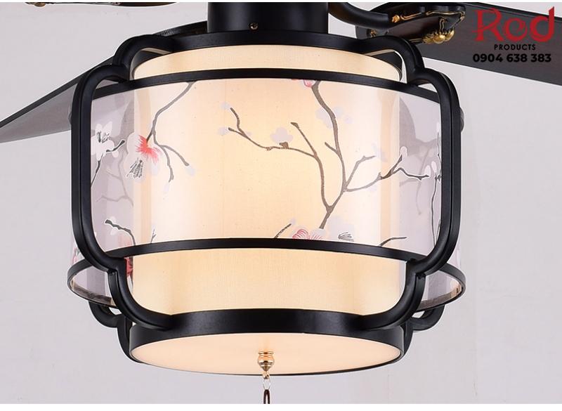 Quạt đèn thả trần decor 5 cách gỗ phương Đông FA1251 10