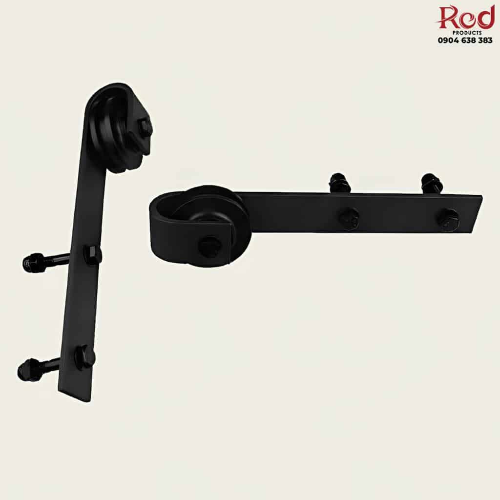 Ray trượt barn door bypass cánh so le ray đôi RT806 9