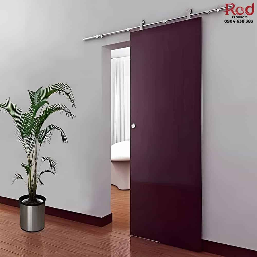 Ray trượt barn door đơn phẳng thép không gỉ RT3382 5