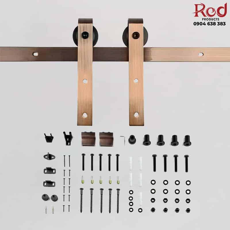 Ray trượt cửa lùa barn door cánh phẳng đơn RT4668 5